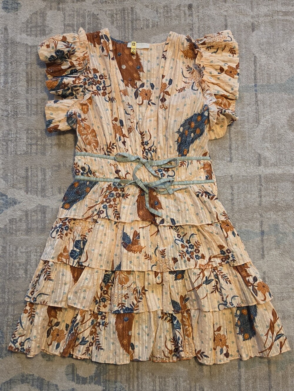 Ulla Johnson Marni Floral Dress. Size 2. EUC